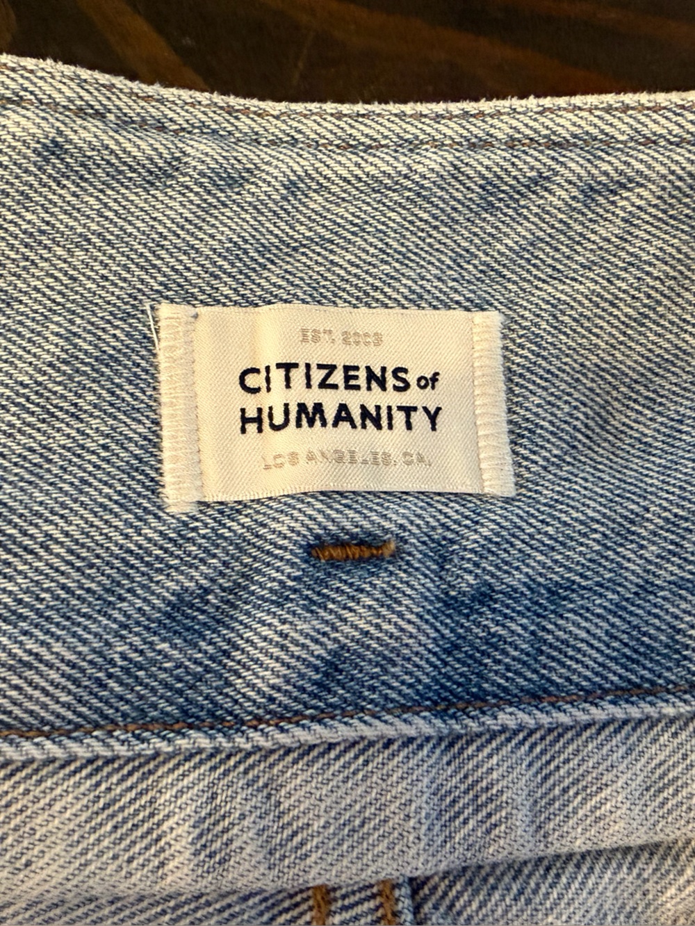 Light Wash High-Waist Wide Leg Jeans - Citizens of Humanity - Picture 4 of 11